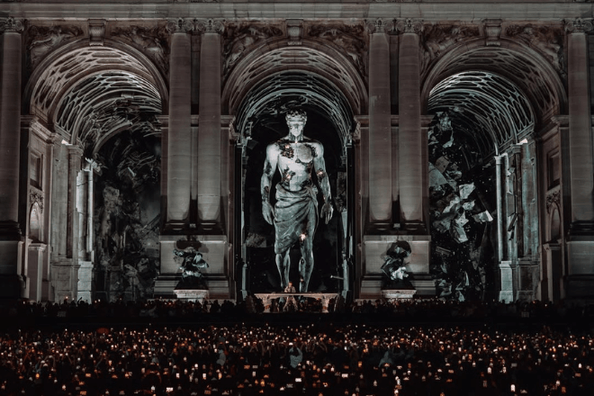 El Parc du Cinquantenaire de Bruselas acoge el espectáculo audiovisual más impactante de Anyma hasta la fecha
