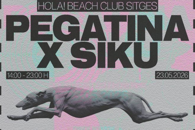 Pegatina y Siku toman la playa de Sitges este 23 de mayo