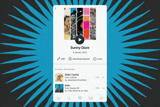 Bandcamp lanza playlists compartibles basadas en tu colección personal