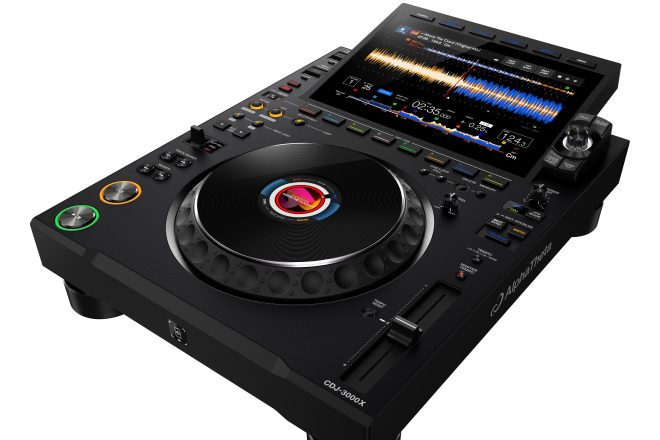 ​AlphaTheta presenta el CDJ-3000X