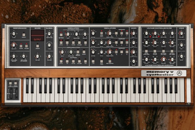 Arturia revive un clásico de la síntesis con el nuevo Memory V