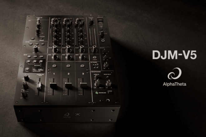 ​AlphaTheta presenta el mixer DJM-V5
