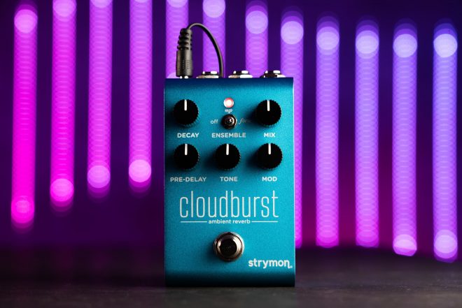 Strymon saca a la venta su nuevo pedal Cloudburst Ambient Reverb