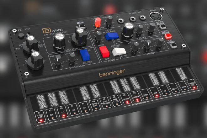 Behringer lleva el Minimoog al bolsillo: así es el nuevo D Mini