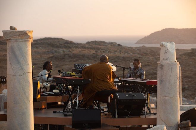 El live de Jeff Mills desde las ruinas griegas de Delos