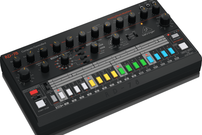 Behringer recrea la legendaria caja de ritmos Roland CR-78