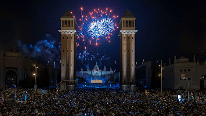 Sónar toma los mandos del piromusical de la Mercè 2023