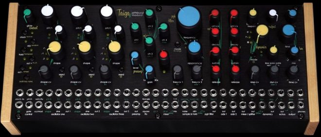 Pittsburgh Modular pone en preventa su nuevo sintetizador analógico llamado Taiga