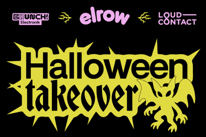 Halloween Takeover: elrow, Brunch Electronik y Loud-Contact unen fuerzas en el Parc del Fòrum