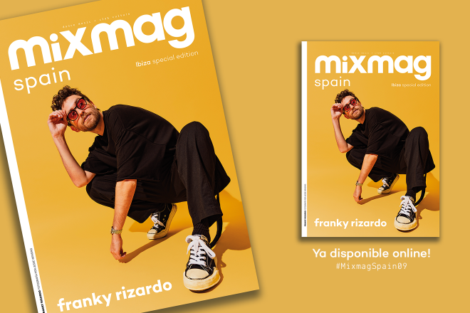 Franky Rizardo en portada de la novena edición de Mixmag Spain