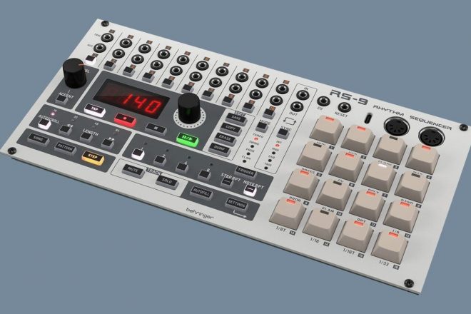 El Behringer RS-9 Rythm Sequencer ya se ha hecho realidad