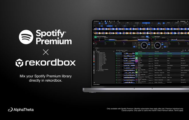 rekordbox ya permite mezclar directamente desde Spotify en Mac y Windows