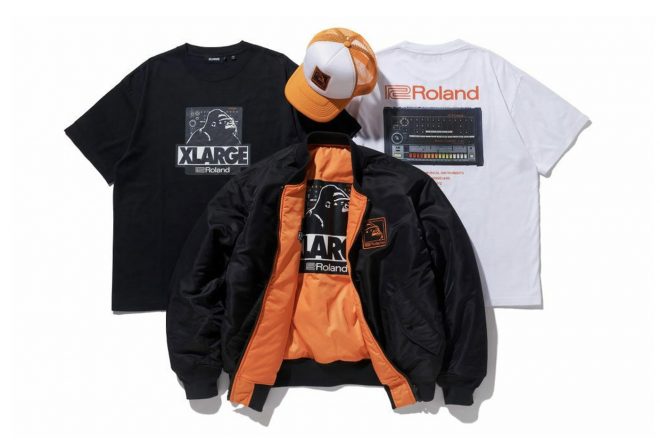 Roland y XLARGE celebran la TR-808 con una colección especial