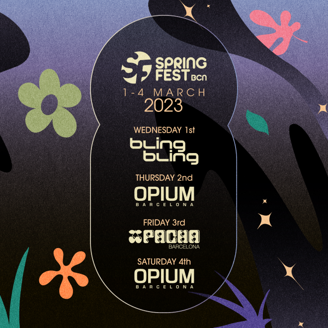 La octava edición de Spring Fest regresa a Barcelona del 1 al 4 de Marzo