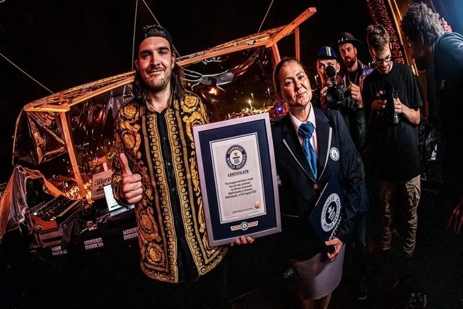 Reinier Zonneveld hizo historia con un nuevo Récord Mundial Guinness