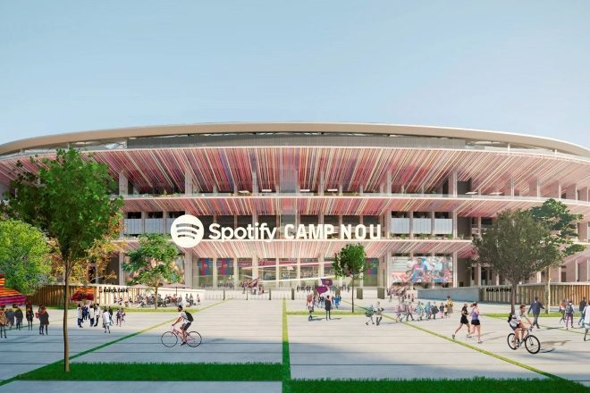 Spotify se asocia con el FC Barcelona para rebautizar el Camp Nou